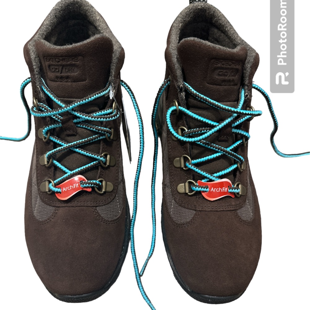 Skechers Goodyear suede boots